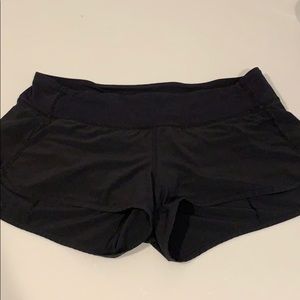 Lululemon 2.5 speed up shorts